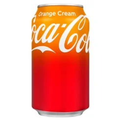 Soft Drink-Coca cola Orange Cream, bevanda gassata al gusto di arancia da 355ml
