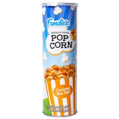Pop Corn Dolci-Fundiez Popcorn Seasalt Caramel, popcorn al caramello salato da 70g