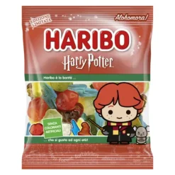 Caramelle Gommose E Morbide-Haribo Ron Edizione Limitata, caramelle al gusto di frutta e cola da 160g