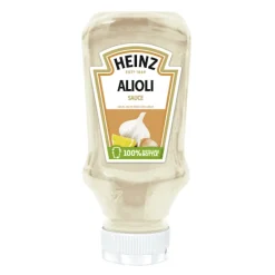 Salse E Condimenti-Heinz Alioli Sauce, salsa con aglio e limone da 215g
