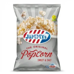 Pop Corn Dolci|Popcorn-Jimmy's Popcorn Sweet and Salt, popcorn dolci e salati da 22g