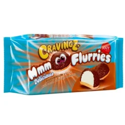 Biscotti E Wafer-Jouy&co Flurries Cocoa, biscotti ripieni di marshmallow con zuccherini al cioccolato da 120g