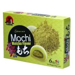 Mochi-Royal Family Food Kaoriya Mochi Matcha, mochi al gusto matcha da 210g