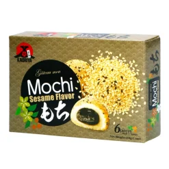 Mochi-Royal Family Food Kaoriya Mochi Sesame, mochi ripieni di sesamo da 210g
