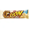 Snack Al Cioccolato-Lion White, barretta al cioccolato ripiena di wafer e riso soffiato da 42g