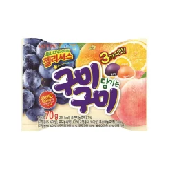 Caramelle Gommose E Morbide-Lotte Jellycious Fruit, caramelle gommose al gusto di frutta da 70g