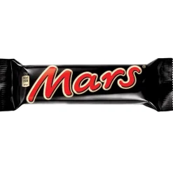 Snack Al Cioccolato-Mars , barretta al cioccolato ripiena di caramello filante da 51g