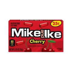 Caramelle Gommose E Morbide-Mike and Ike Cherry, caramelle alla ciliegia da 22g