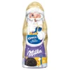 Snack Al Cioccolato-Milka Chocolate Santa Claus Oreo White Choco, cioccolato bianco e pezzetti di biscotto al cacao da 95g