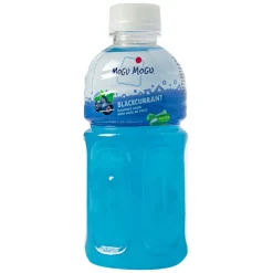 Soft Drink-Mogu Mogu Blackcurrant Flavored Drink, bevanda al gusto di ribes nero e nata de coco da 320ml