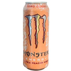 Energy Drinks-Monster Energy Ultra Peachy Keen, energy drink al gusto di pesca da 500ml