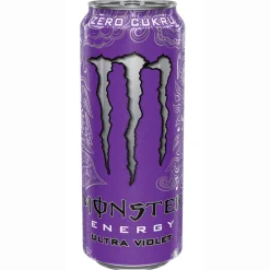 Energy Drinks-Monster Energy Ultra Violet, energy drink all'uva da 500 ml