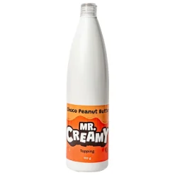 Creme Spalmabili E Topping-Mr. Creamy Choco Peanut Butter Topping, topping alle arachidi e nocciole da 900g