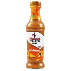 Salse E Condimenti-Nando's Peri Peri Medium Sauce, salsa peri peri piccante da 250g