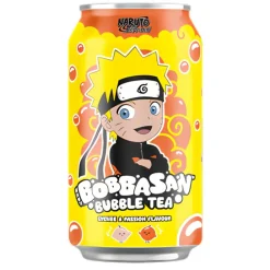 Tè, Bubble Tea E Kombucha-Naruto Bobbasan Ultra Ice Tea Lychee & Passion Fruit, bubble tea al gusto di lychee e passion fruit da 320ml