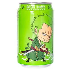Soft Drink-Ocean Bomb Zoro, bevanda frizzante al limone e miele da 330ml