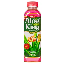 Hydration-OKF Aloe Vera King Peach, bevanda aloe vera al gusto di pesca da 500ml