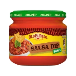 Salse E Condimenti-Old El Paso Sauce Mild Dip, salsa di pomodoro, cipolla e peperoni da 312g