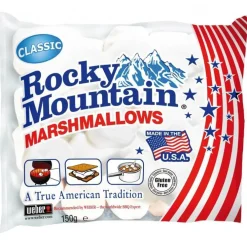 Caramelle Gommose E Morbide-Rocky Mountain Marshmallows, marshmallow da 150g