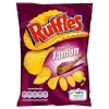 Patatine E Chips-Ruffles Jamon, patatine al gusto di jamon da 150g