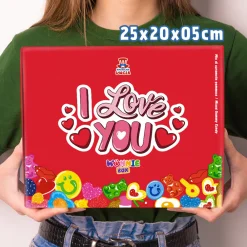 🍒🐻 Wunnie - La Candy Box-Wunnie box “Love You Forever”, la Candy box da comporre con le caramelle gommose preferite della tua metà - 1 kg